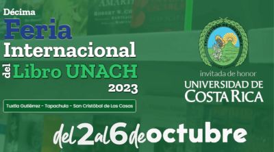 10a. Feria Internacional del Libro UNACH 2023