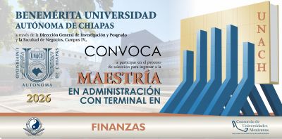 Maestr&iacute;a en Administraci&oacute;n con terminal en finanzas - Campus -IV