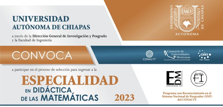 Especialidad en Didáctica de las Matemáticas