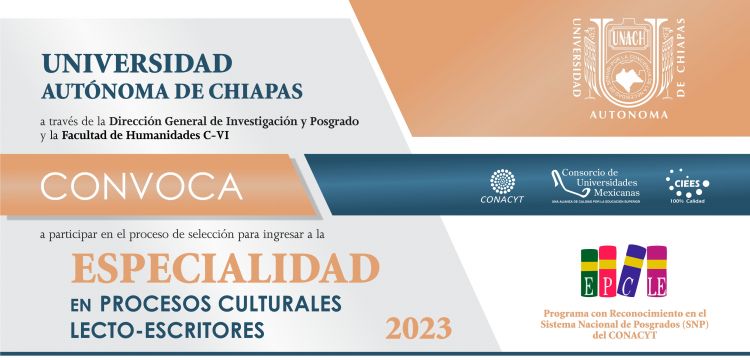 Especialidad en Procesos Culturales Lecto-Escritores