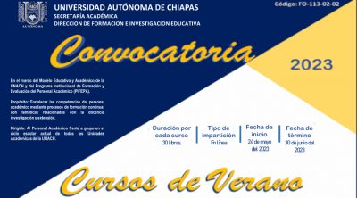 Cursos de verano - Formación y Acualización Docente