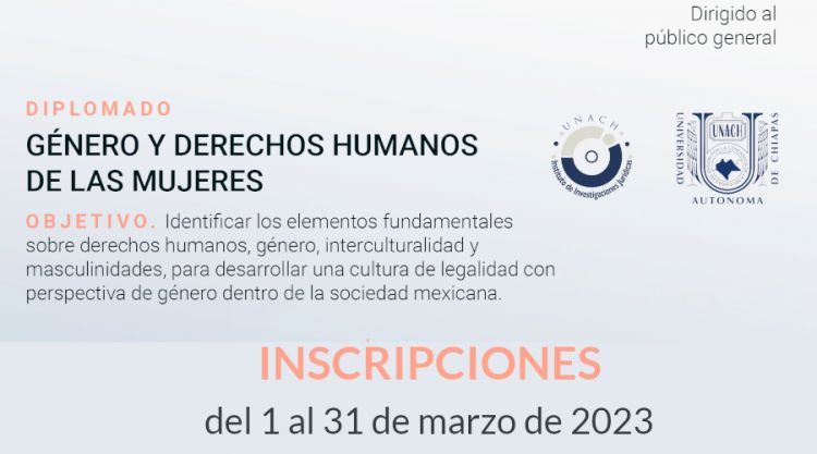Diplomado Género y Derechos Humanos de las Mujeres