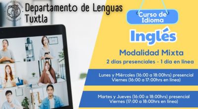 Curso de inglés modalidad Mixta