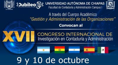 XVII Congreso Internacional de Investigación en Contaduría y Administración