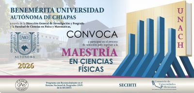 Maestr&iacute;a en Ciencias F&iacute;sicas