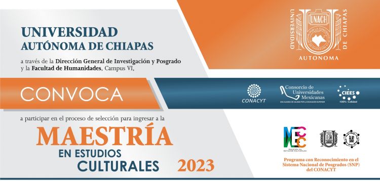 Maestría en Estudios Culturales