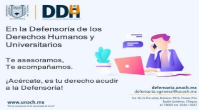 Defensoría de los derechos humanos y universitarios