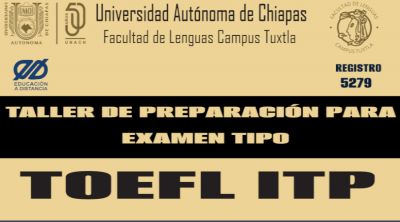 Taller de preparación para examen tipo TOEFL ITP