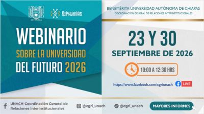 Webinarios sobre la Universidad del Futuro 2026