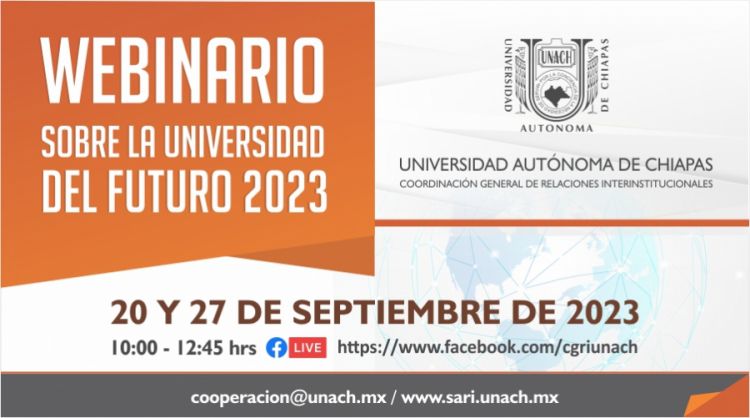 Webinarios sobre la Universidad del Futuro 2023