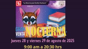 Librería José Emilio Pacheco - Gran venta nocturna