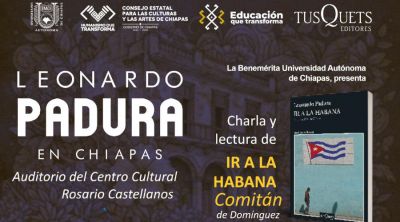 Leonardo Padura: charla y lectura de su obra ir a La Habana