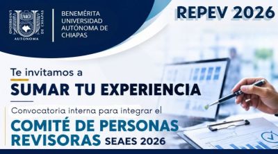 Convocatoria Interna para integrar el comité de personas revisoras SEAES 2026