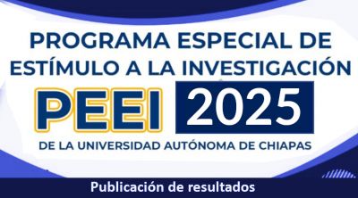 Resultados del programa especial de estímulo a la investigación (PEEI)