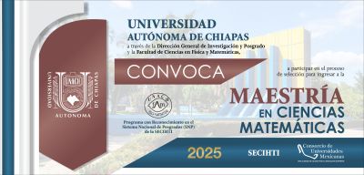 Maestría en ciencias Matemáticas