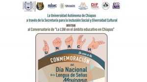 Conversatorio &quot;La LSM en el ámbito educativo en Chiapas&quot;