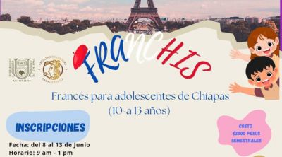 Franc&eacute;s para adolescentes de 10-13 a&ntilde;os