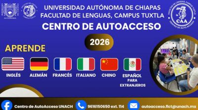 Centro de auto acceso - Inscripciones 2026