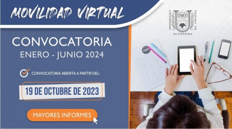Convocatoria para Movilidad Virtual 2024-1